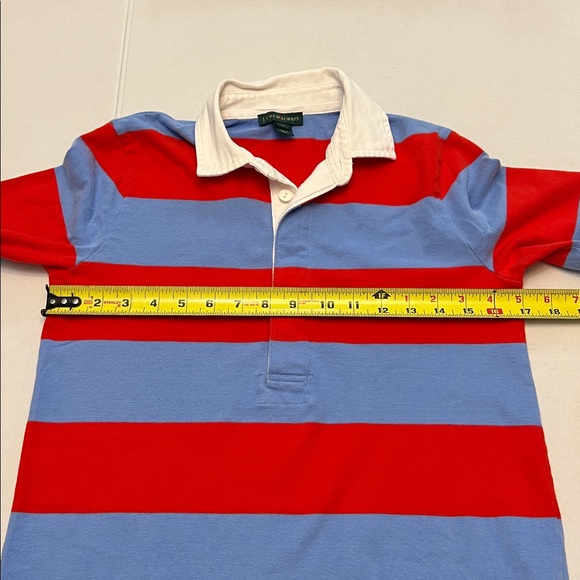VINTAGE J.CREW ALWAYS STRIPED POLO LONG SLEEVE SHIRT WOMENS SIZE SMALL - Picture 11 of 13